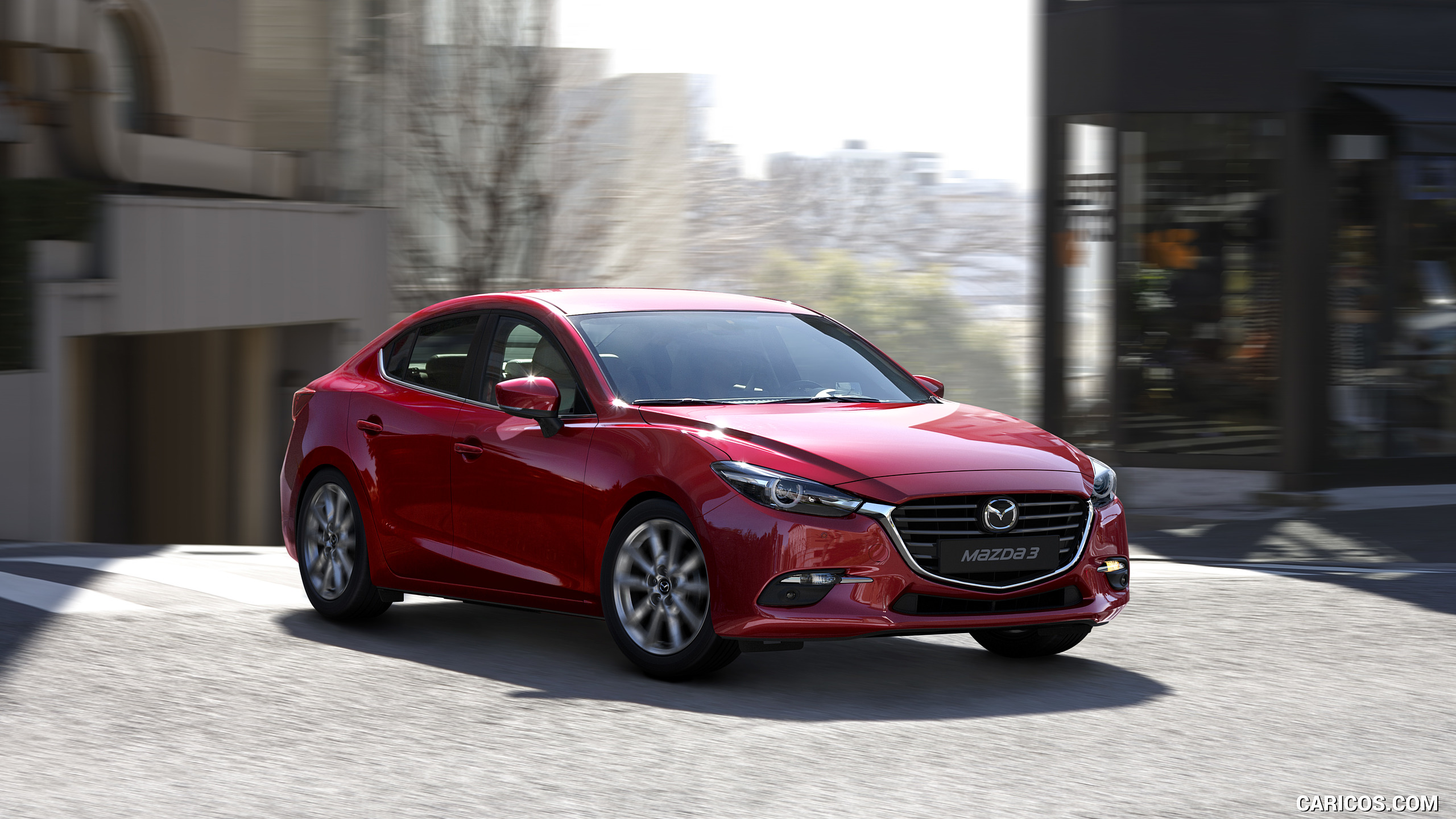 2017 Mazda 3 Sedan - Front Three-Quarter, #1 of 13