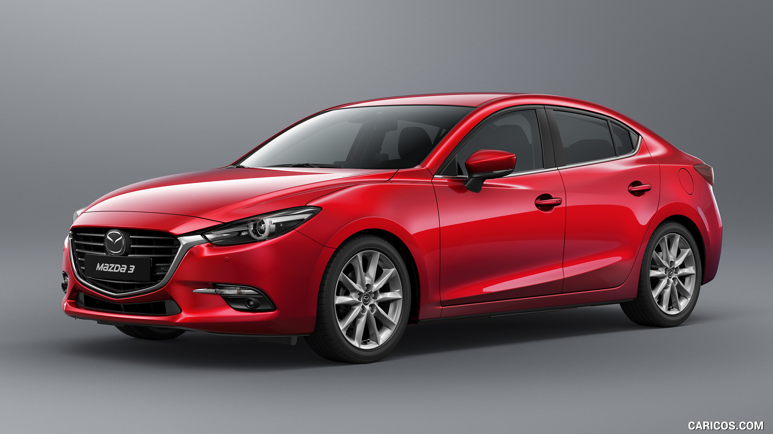 2017 Mazda 3 Sedan - Front Three-Quarter, #5 of 13