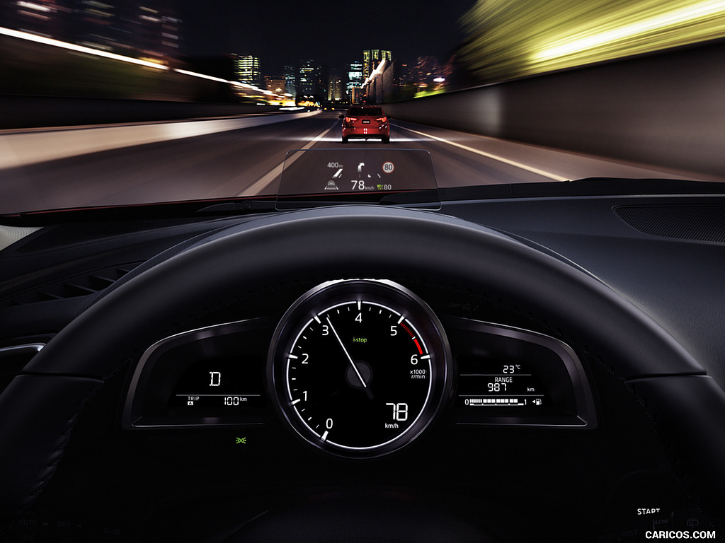 2017 Mazda 3 Sedan - Interior, Head-Up Display