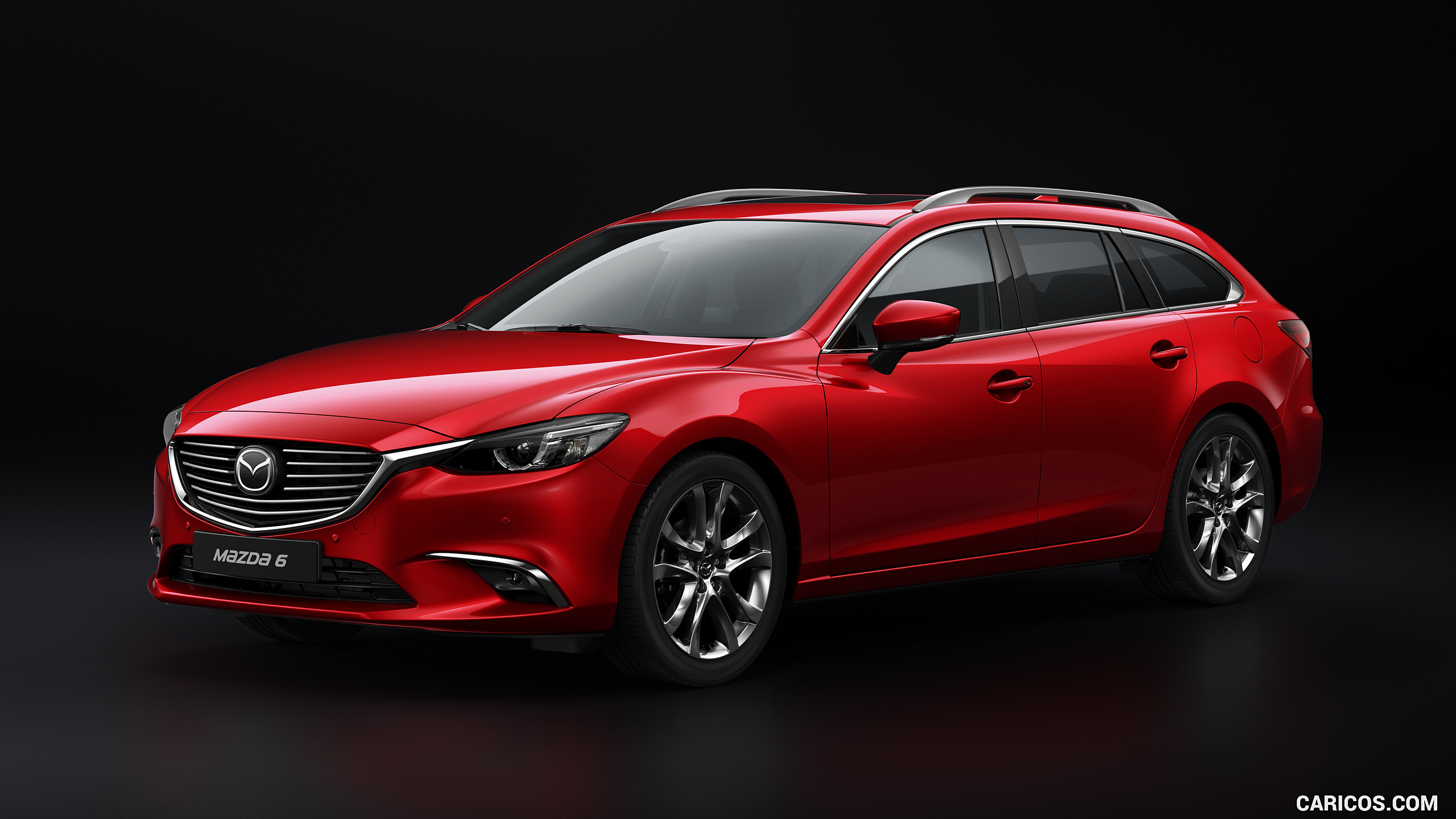 2017 Mazda 6 Wagon - Front Three-Quarter, #3 of 52