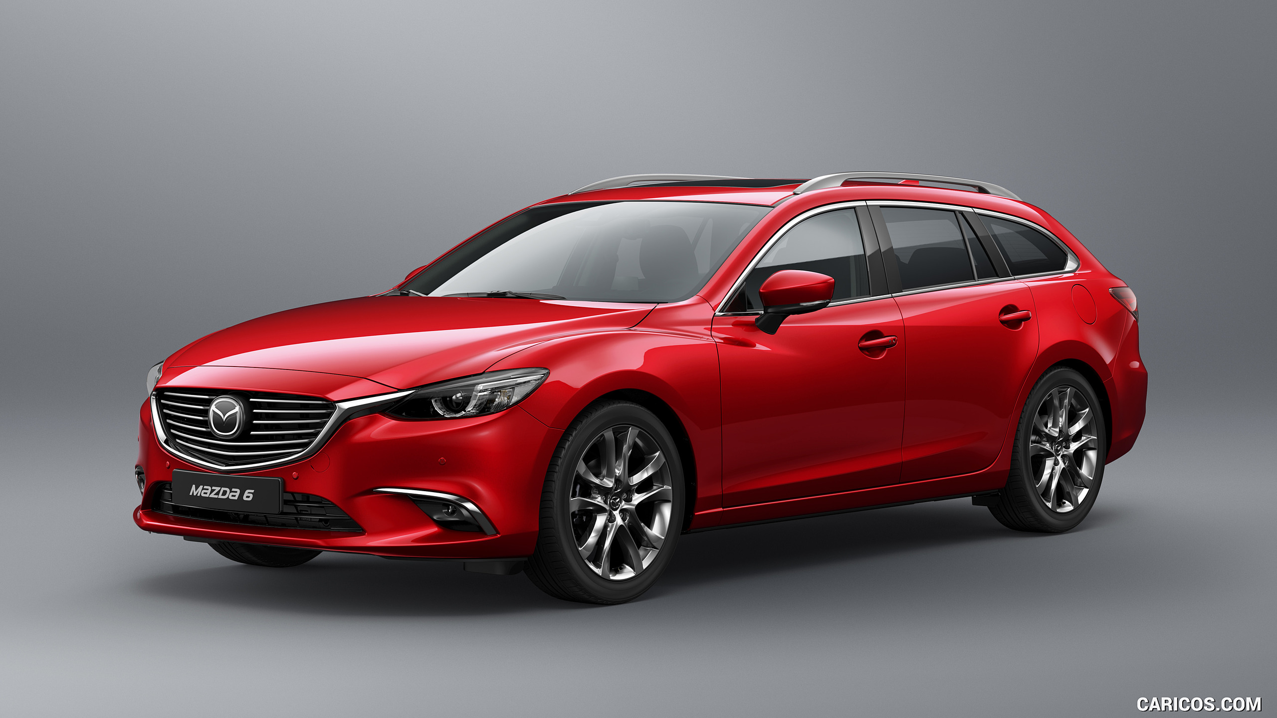 2017 Mazda 6 Wagon - Front Three-Quarter, #5 of 52