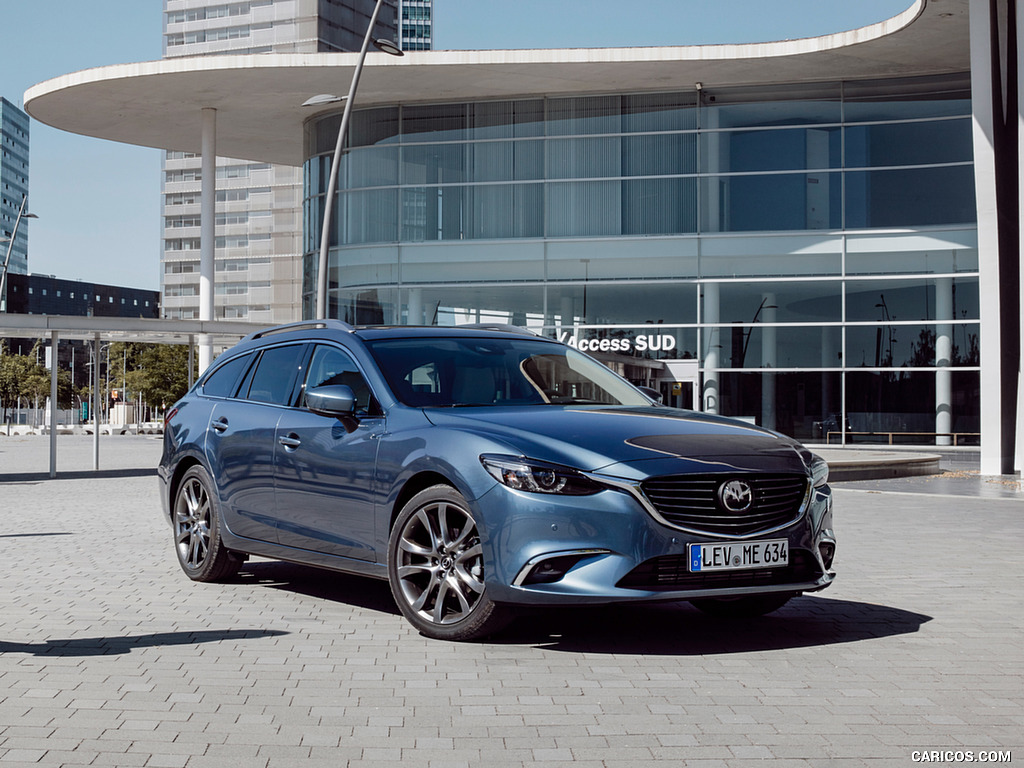 2017 Mazda 6 Wagon - Front Three-Quarter