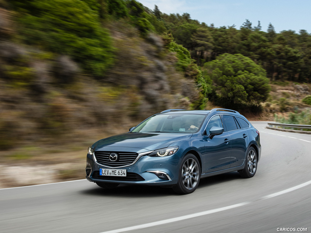 2017 Mazda 6 Wagon - Front Three-Quarter