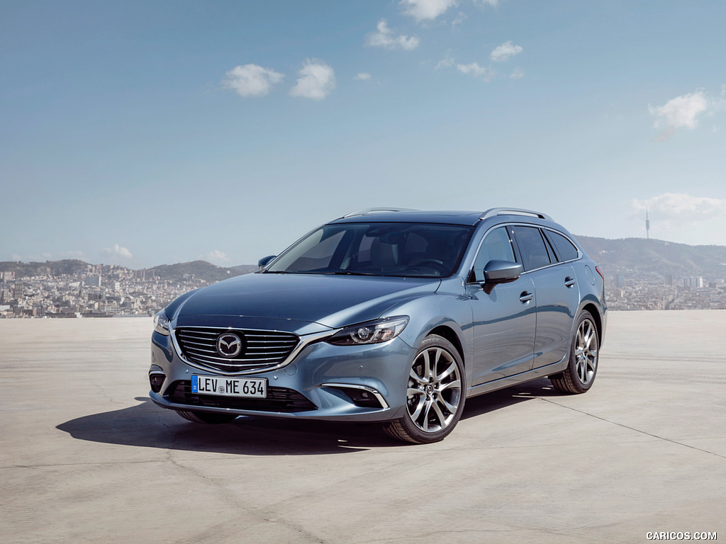 2017 Mazda 6 Wagon - Front Three-Quarter