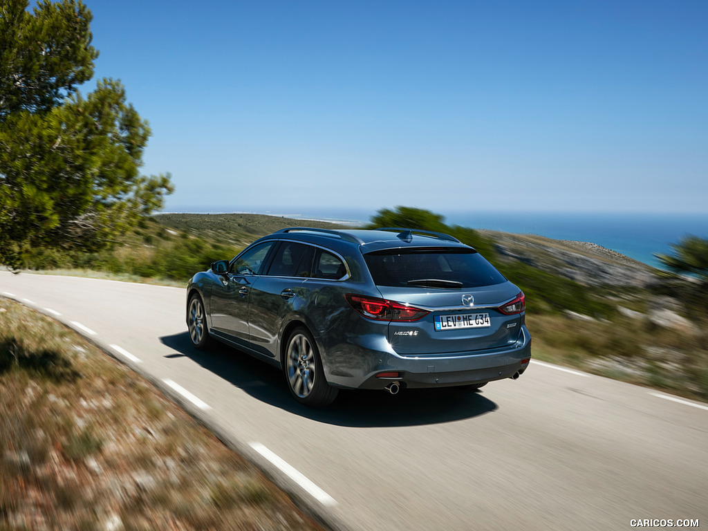 2017 Mazda 6 Wagon - Rear Three-Quarter