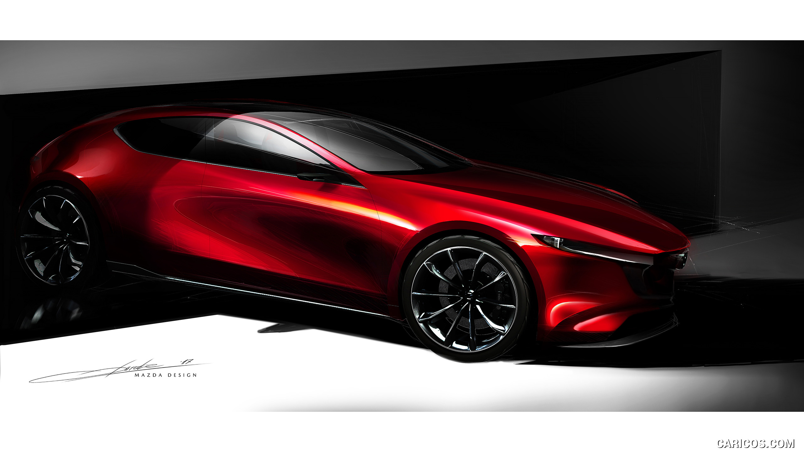 2017 Mazda KAI Concept - Design Sketch, #13 of 13