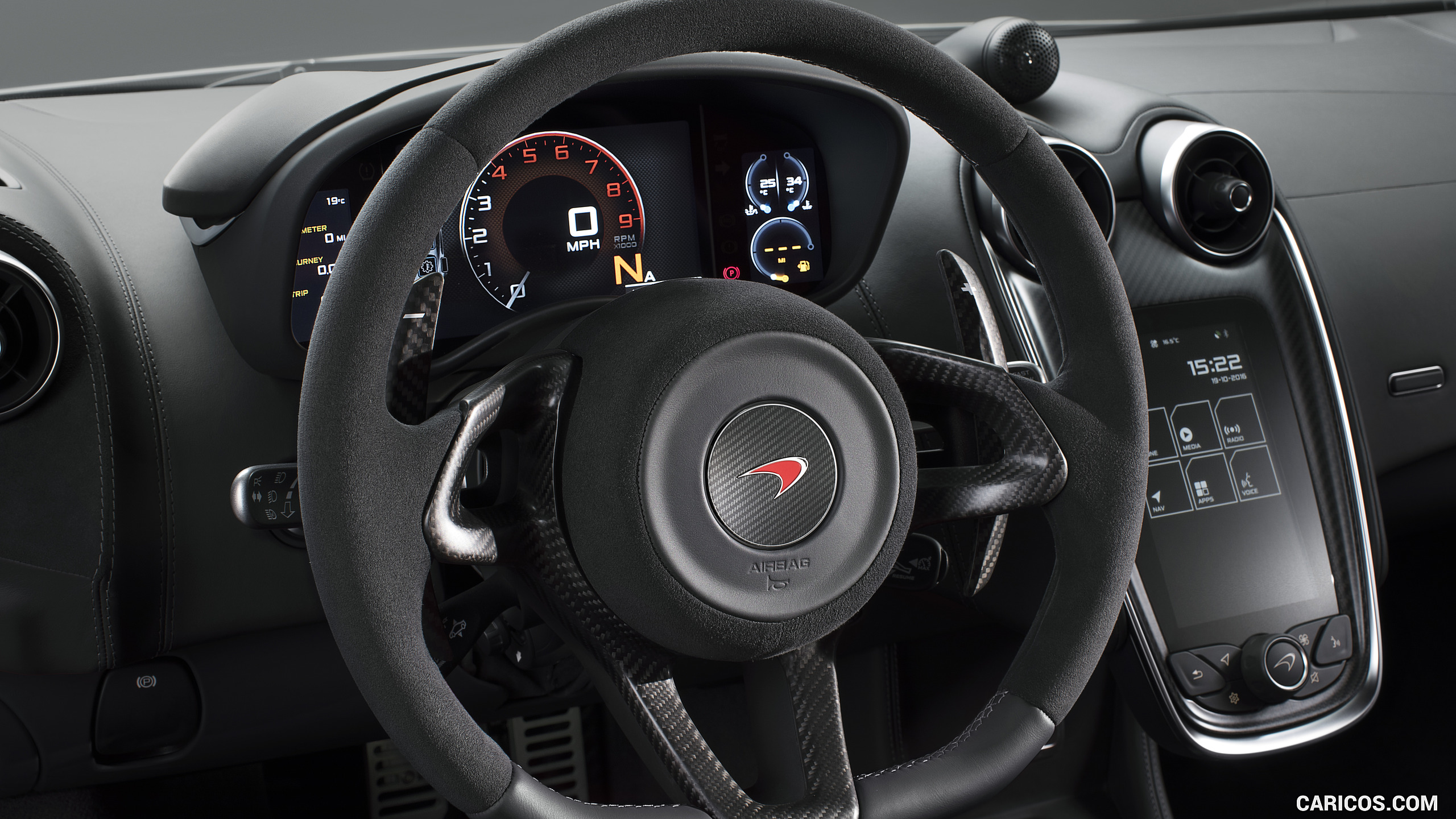 2017 McLaren 570S with Track Pack - Interior, Steering Wheel, #5 of 6