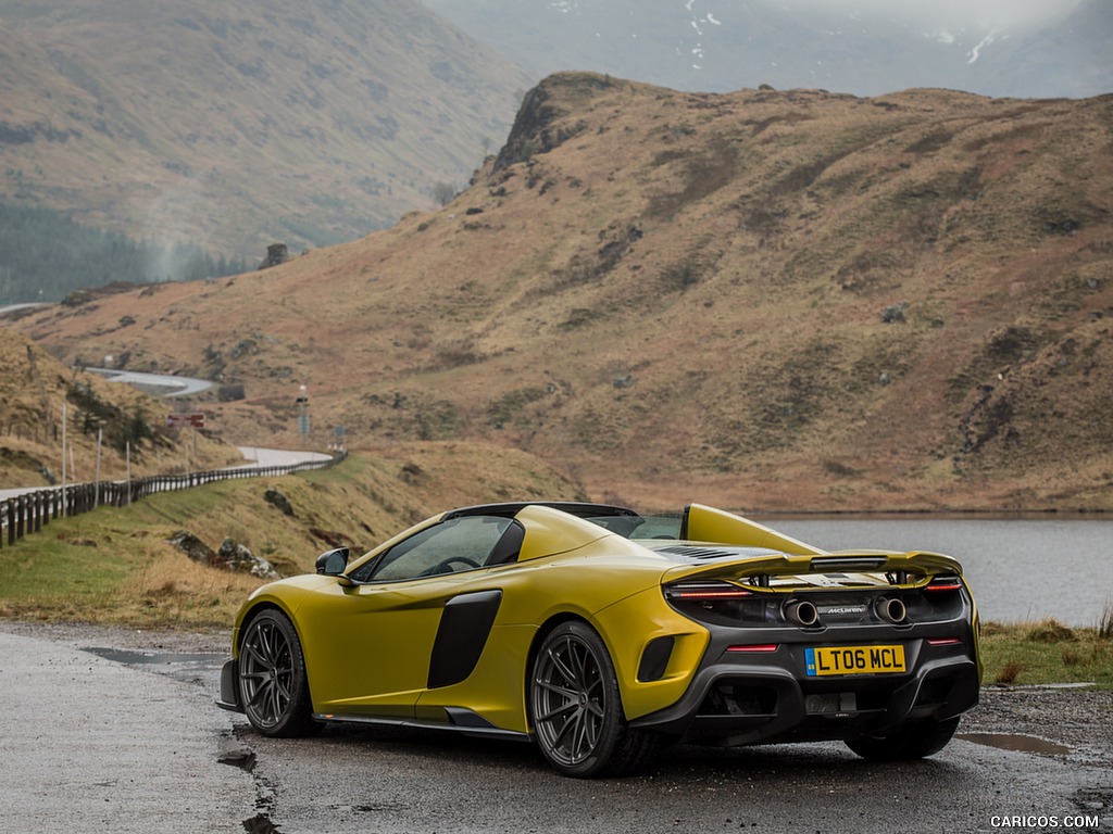 2017 McLaren 675LT Spider - Rear