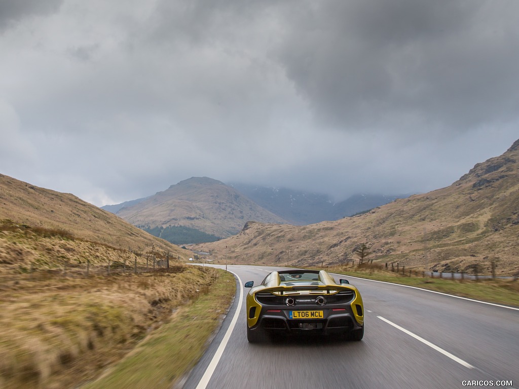 2017 McLaren 675LT Spider - Rear