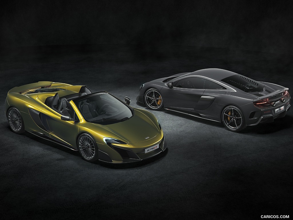 2017 McLaren 675LT Spider and Coupe - Front