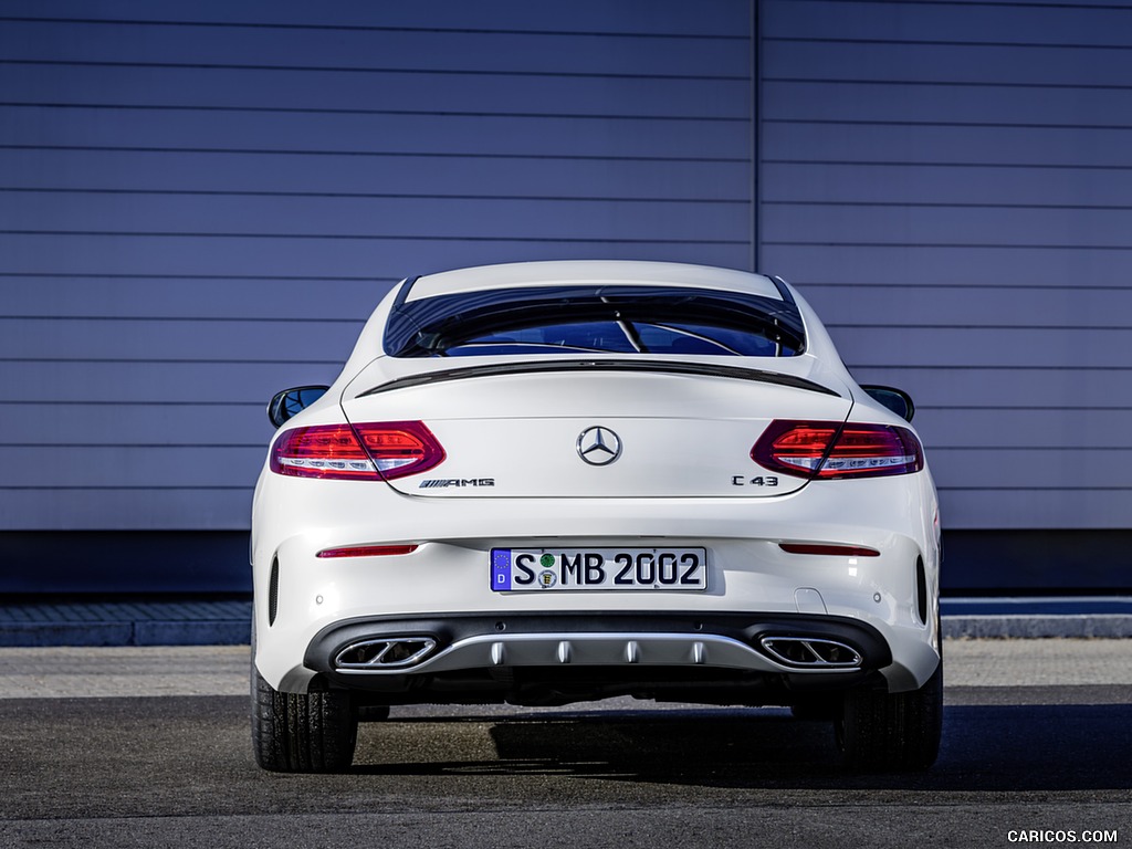 2017 Mercedes-AMG C43 4MATIC Coupé (Color: Diamond White)