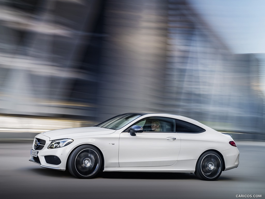 2017 Mercedes-AMG C43 4MATIC Coupé (Color: Diamond White)