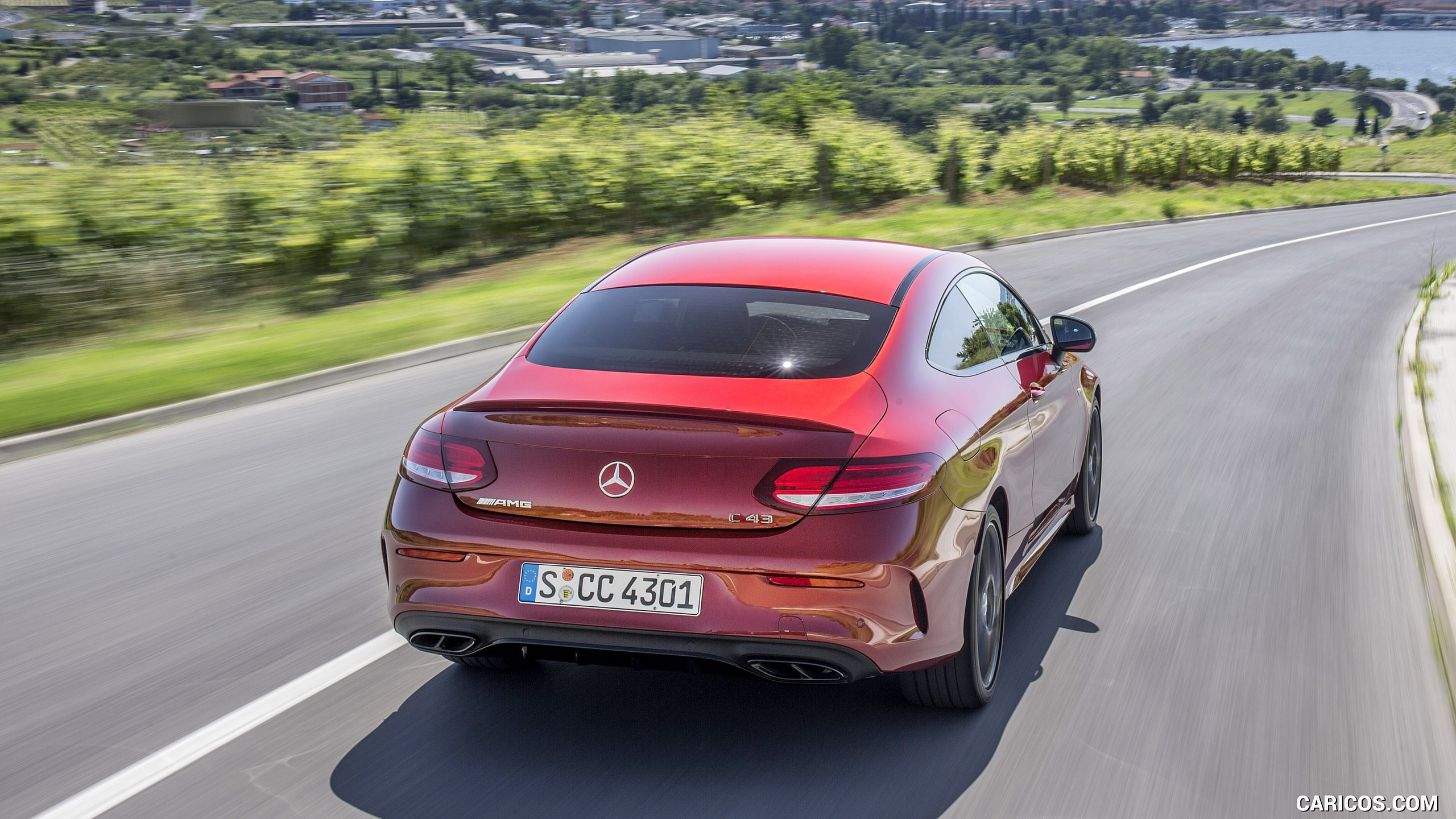 2017 Mercedes-AMG C43 4MATIC Coupé - Rear, #16 of 30