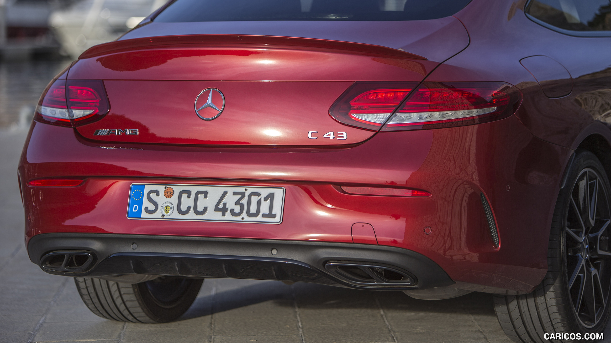 2017 Mercedes-AMG C43 4MATIC Coupé - Rear, #25 of 30