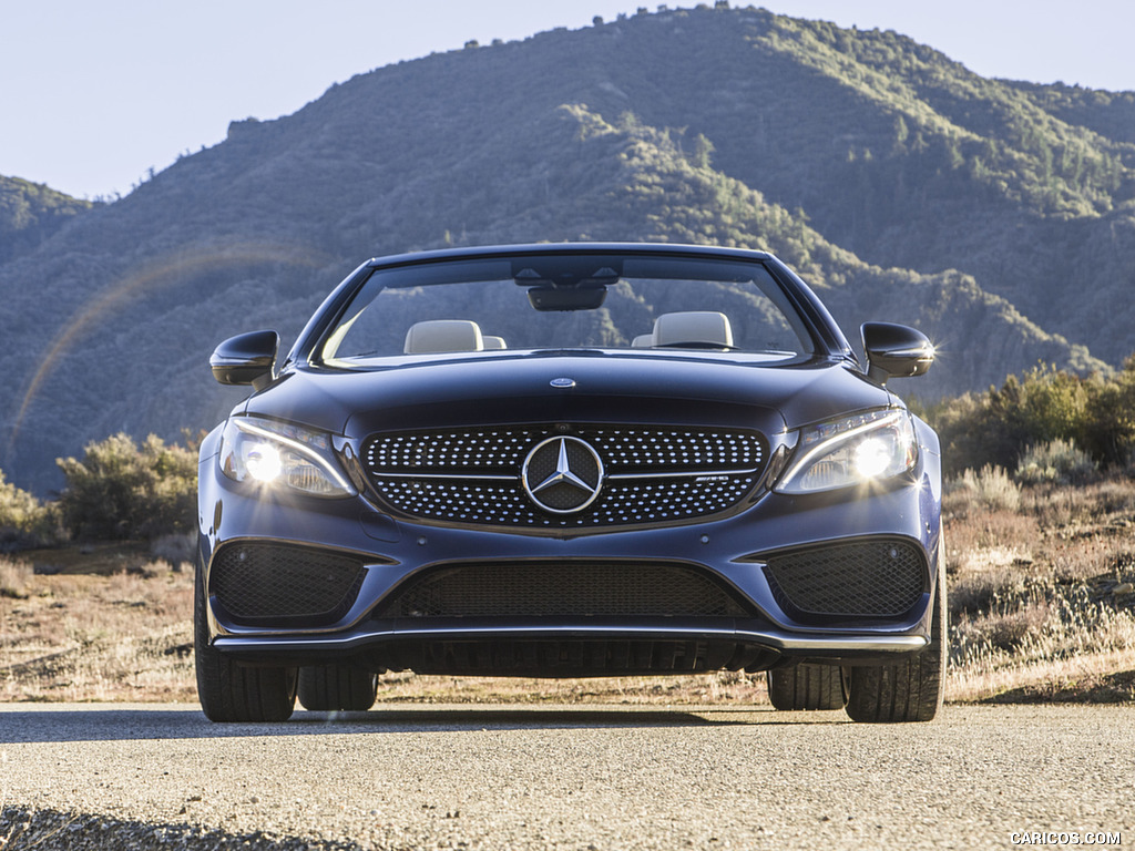 2017 Mercedes-AMG C43 Cabrio (US-Spec) - Front