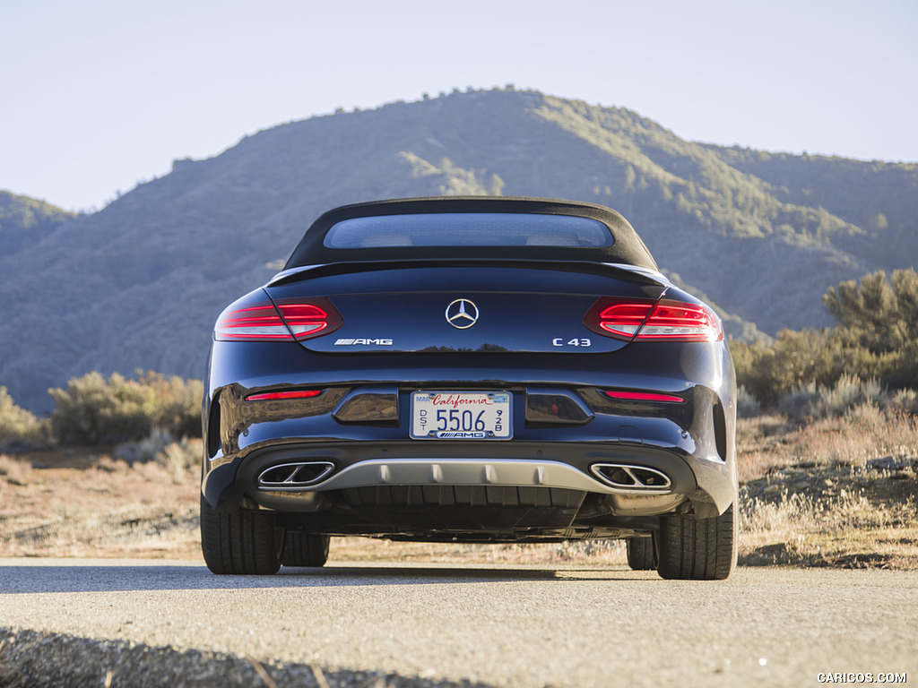 2017 Mercedes-AMG C43 Cabrio (US-Spec) - Rear