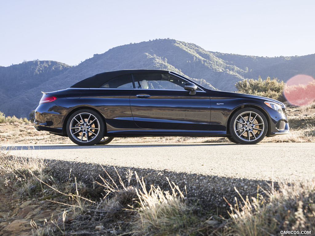 2017 Mercedes-AMG C43 Cabrio (US-Spec) - Side