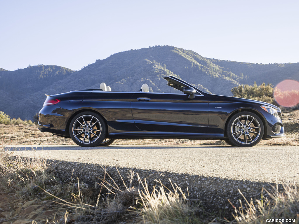 2017 Mercedes-AMG C43 Cabrio (US-Spec) - Side