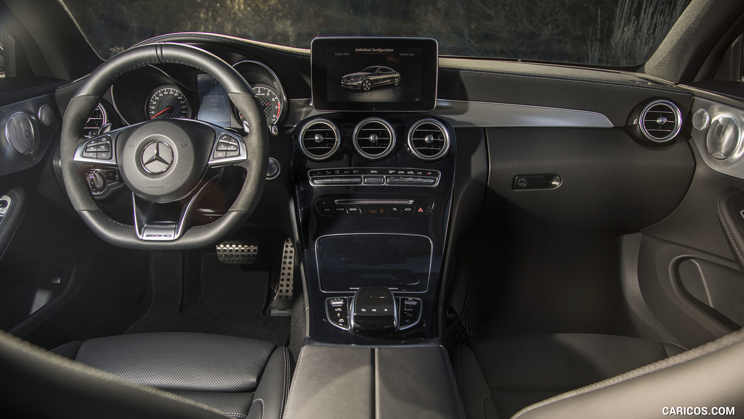 2017 Mercedes-AMG C43 Coupe (US-Spec) - Interior, Cockpit, #32 of 38