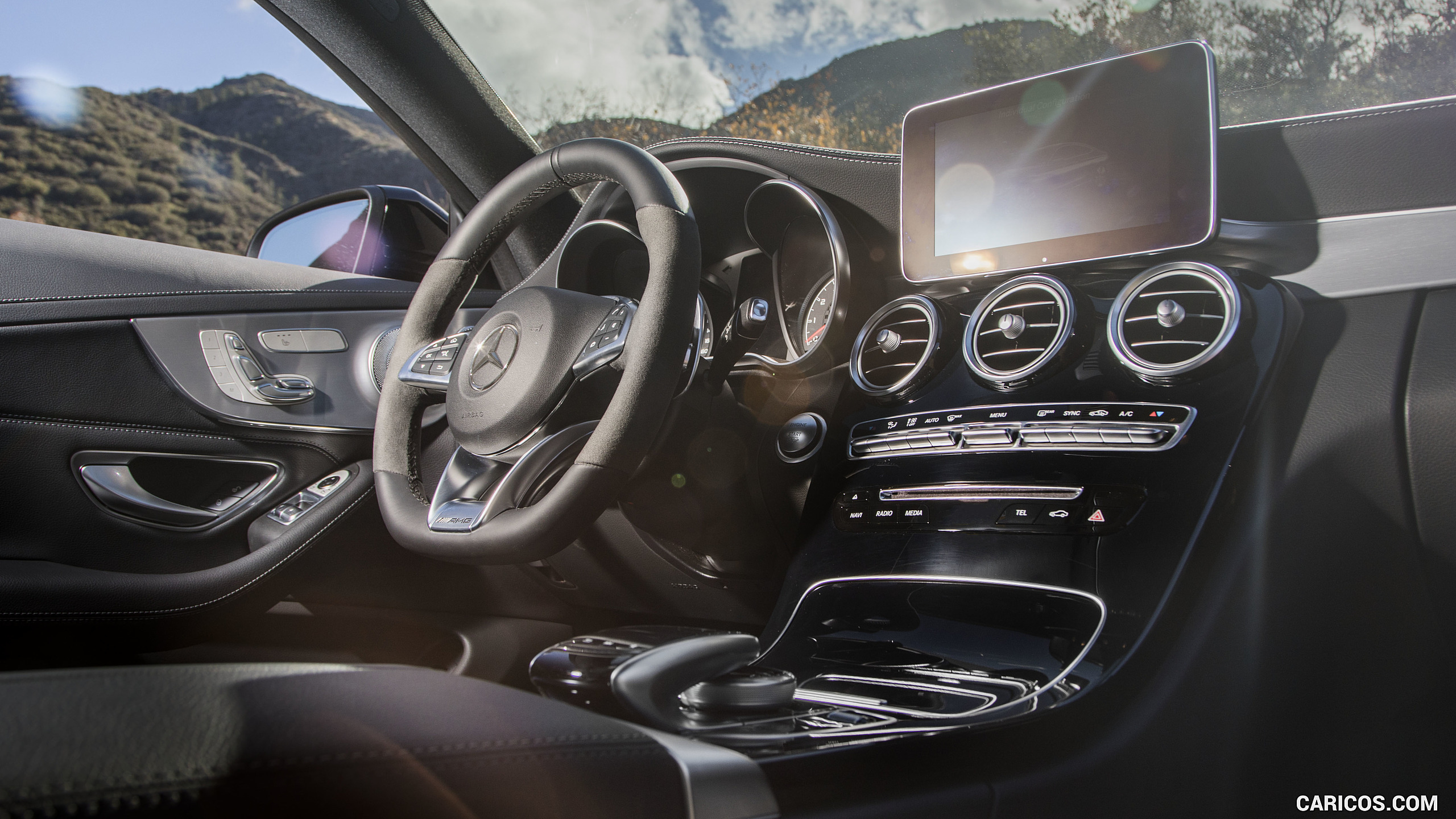 2017 Mercedes-AMG C43 Coupe (US-Spec) - Interior, #27 of 38