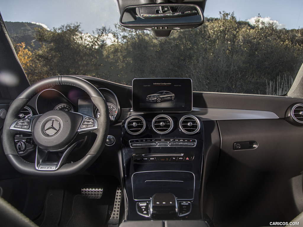 2017 Mercedes-AMG C43 Coupe (US-Spec) - Interior, Cockpit