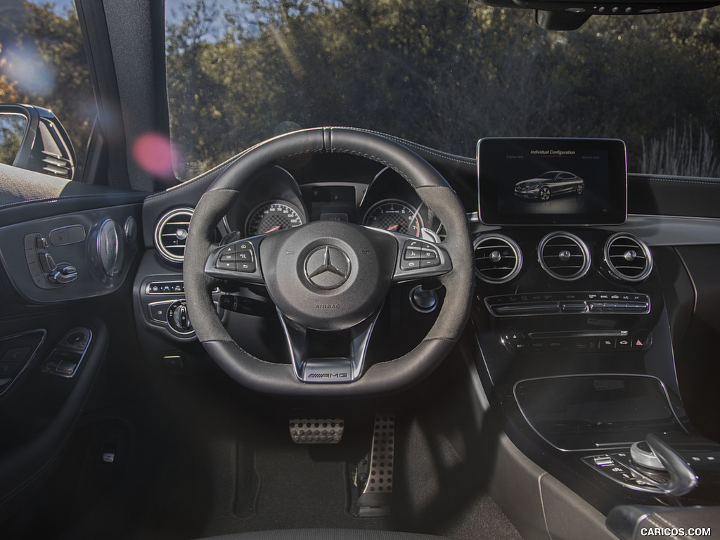 2017 Mercedes-AMG C43 Coupe (US-Spec) - Interior, Cockpit