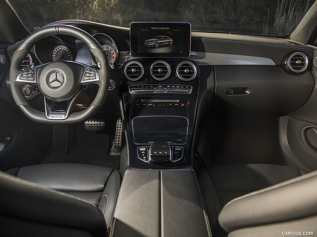 2017 Mercedes-AMG C43 Coupe (US-Spec) - Interior, Cockpit