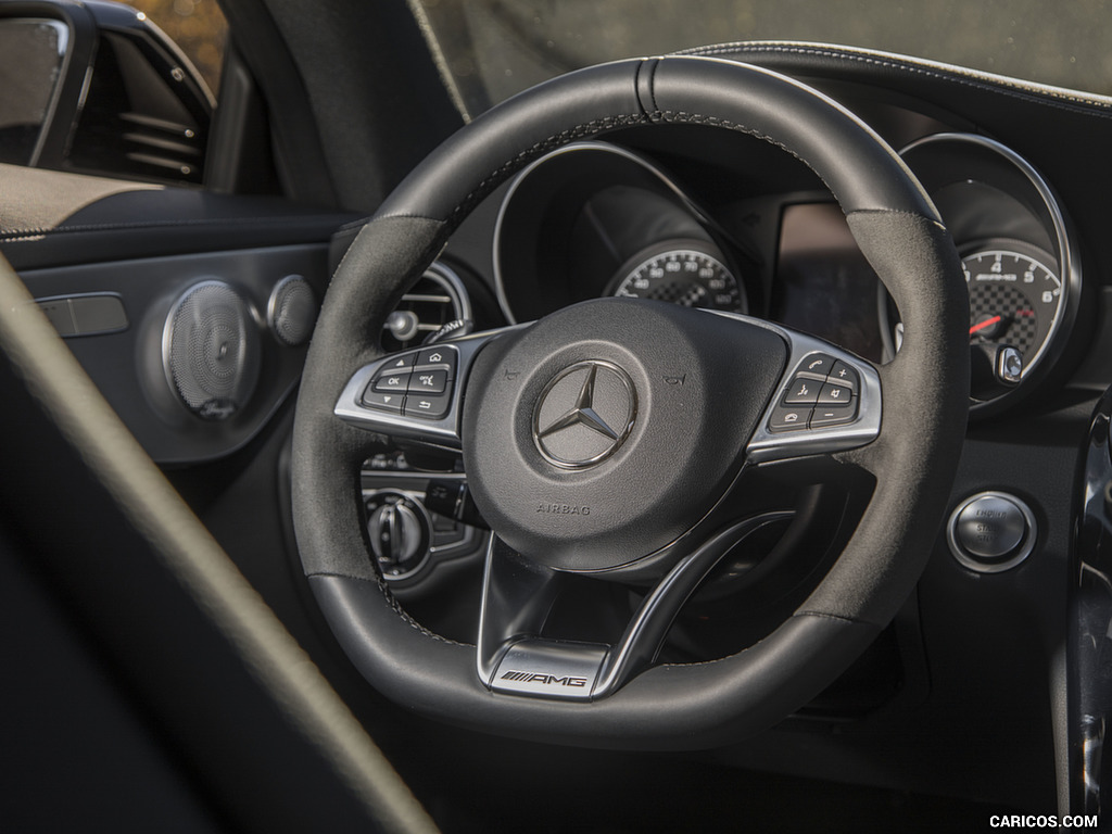 2017 Mercedes-AMG C43 Coupe (US-Spec) - Interior, Steering Wheel