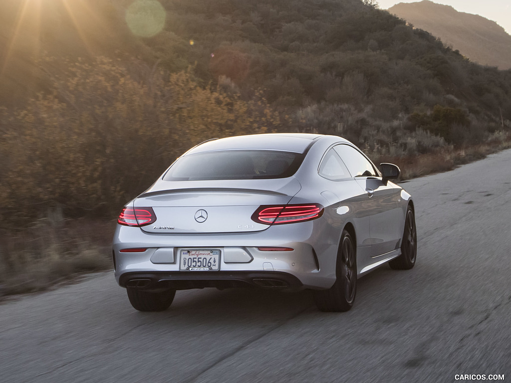 2017 Mercedes-AMG C43 Coupe (US-Spec) - Rear