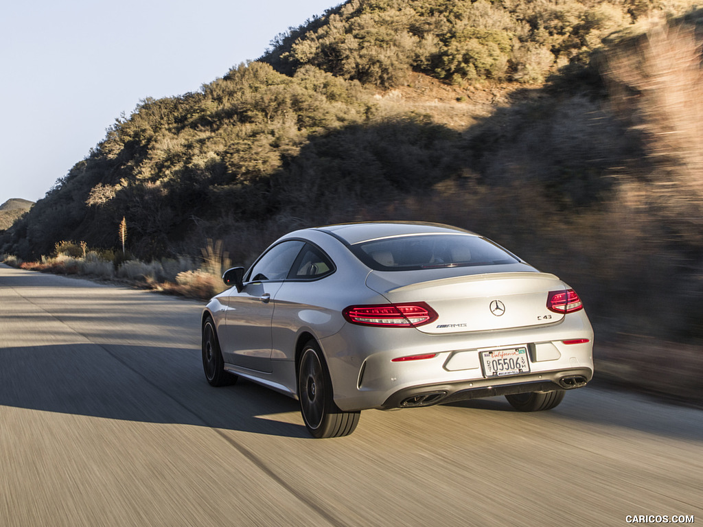 2017 Mercedes-AMG C43 Coupe (US-Spec) - Rear