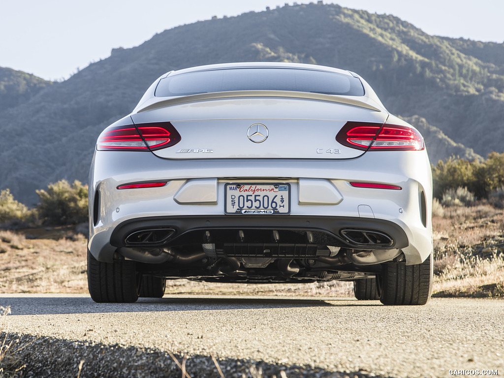 2017 Mercedes-AMG C43 Coupe (US-Spec) - Rear