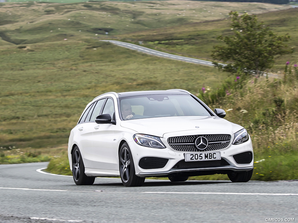 2017 Mercedes-AMG C43 Estate (UK-Spec) - Front Three-Quarter