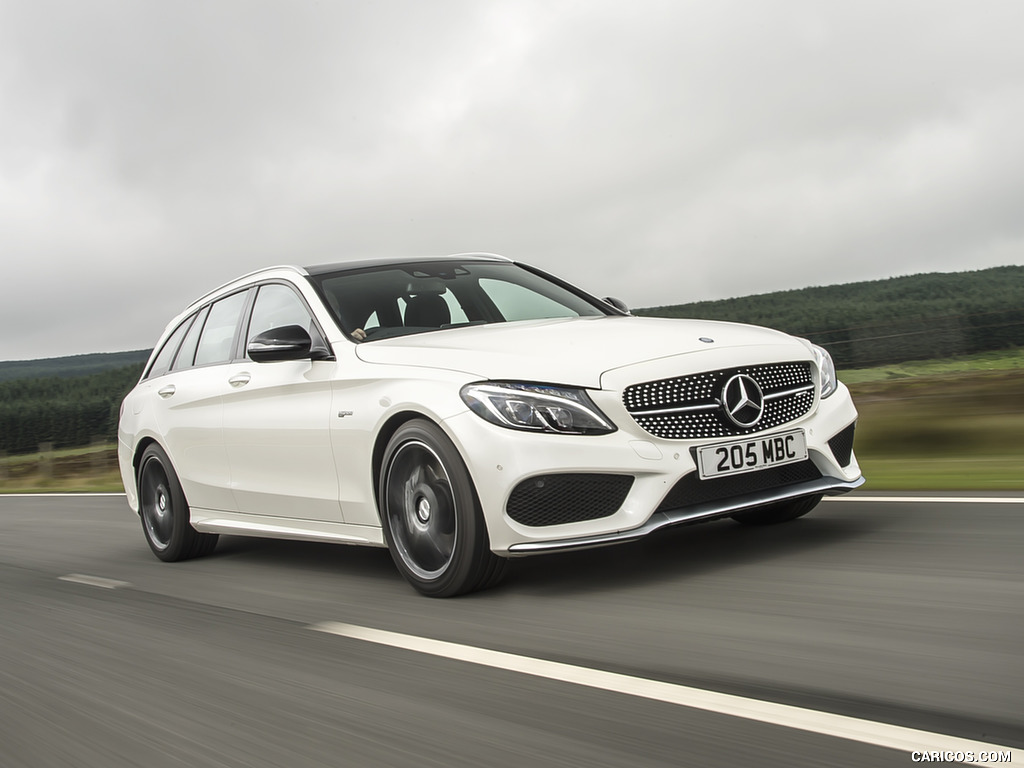 2017 Mercedes-AMG C43 Estate (UK-Spec) - Front Three-Quarter