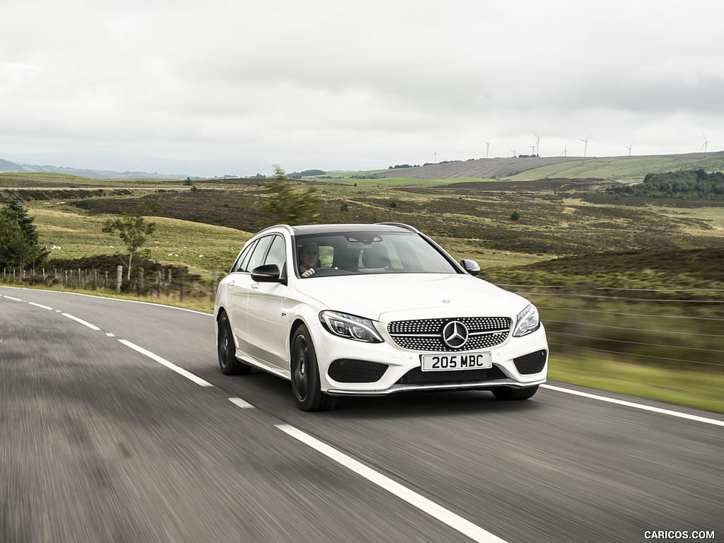 2017 Mercedes-AMG C43 Estate (UK-Spec) - Front Three-Quarter