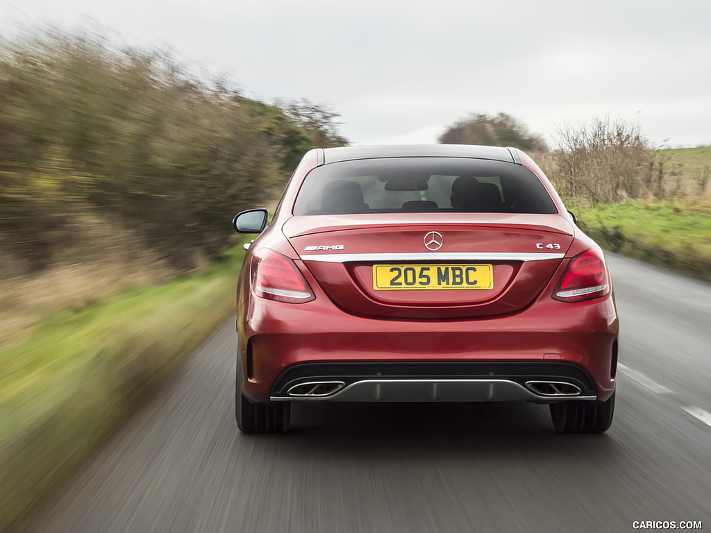 2017 Mercedes-AMG C43 Saloon (UK-Spec) - Rear