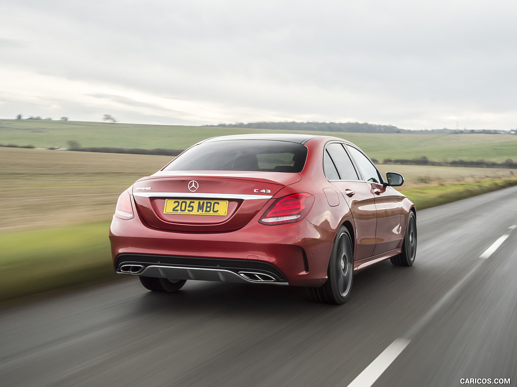 2017 Mercedes-AMG C43 Saloon (UK-Spec) - Rear