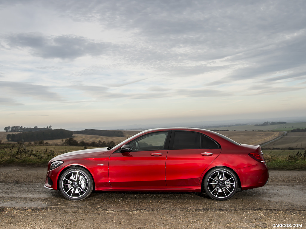 2017 Mercedes-AMG C43 Saloon (UK-Spec) - Side