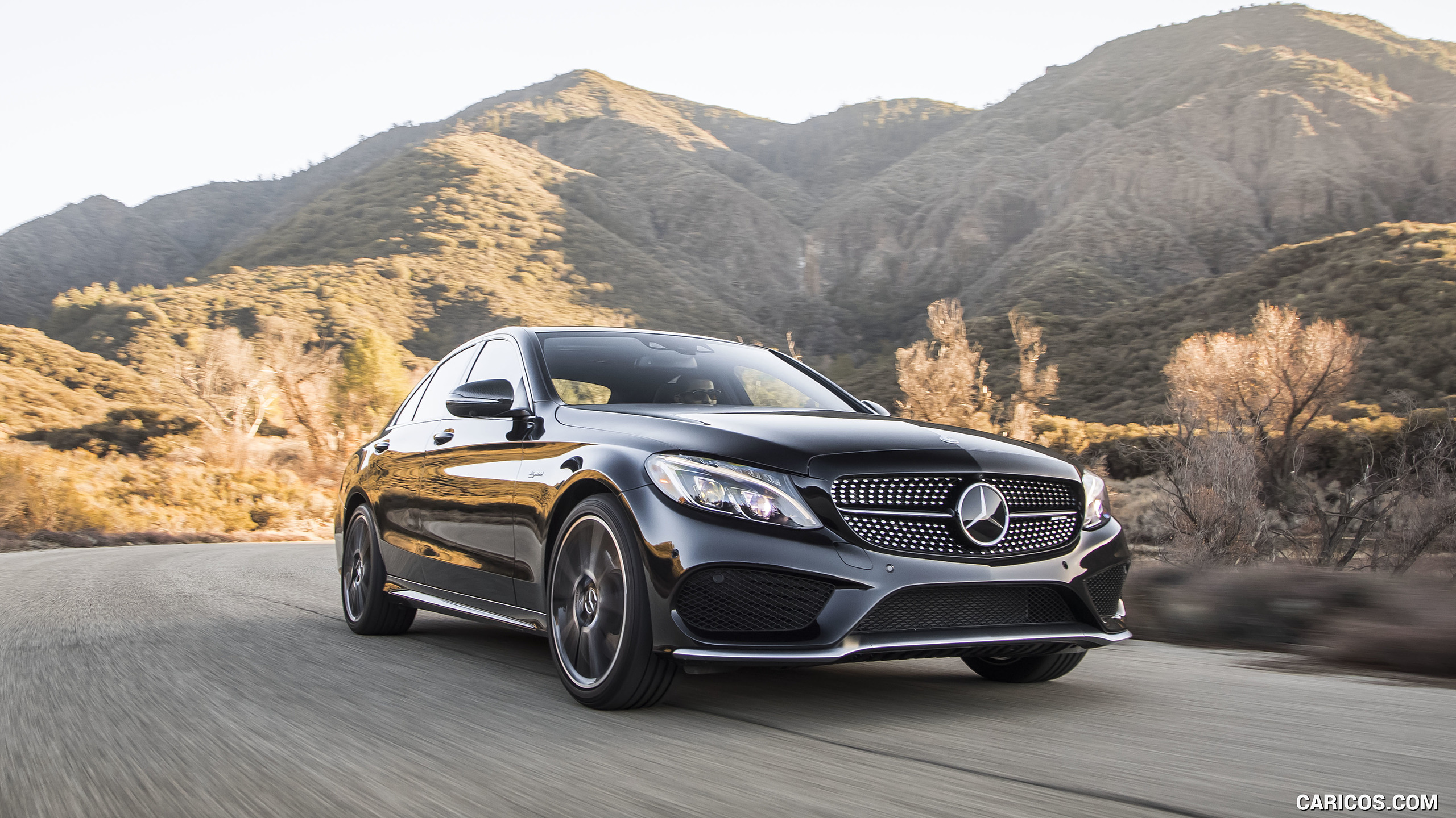 2017 Mercedes-AMG C43 Sedan (US-Spec) - Front Three-Quarter, #2 of 48