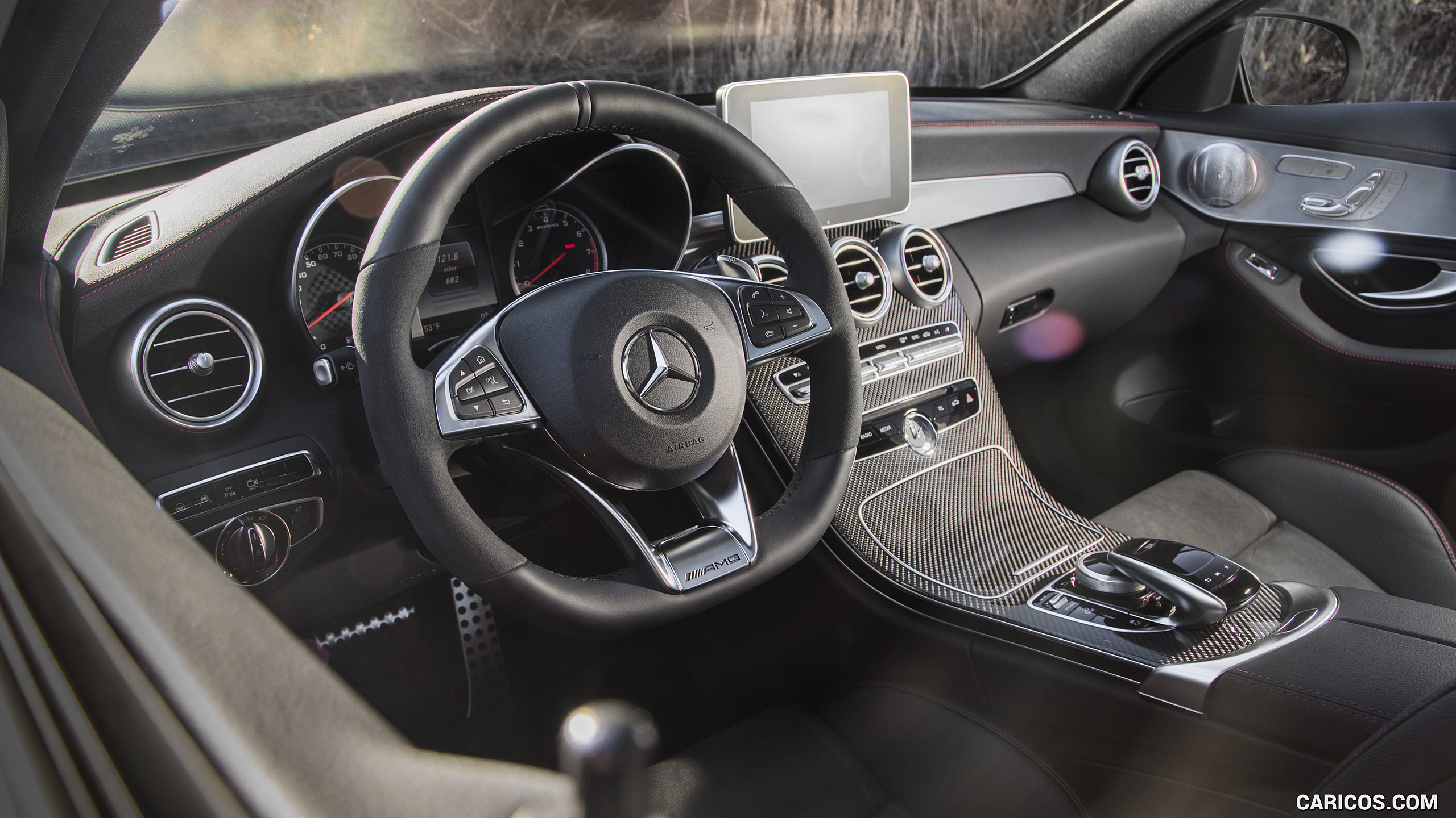 2017 Mercedes-AMG C43 Sedan (US-Spec) - Interior, #33 of 48