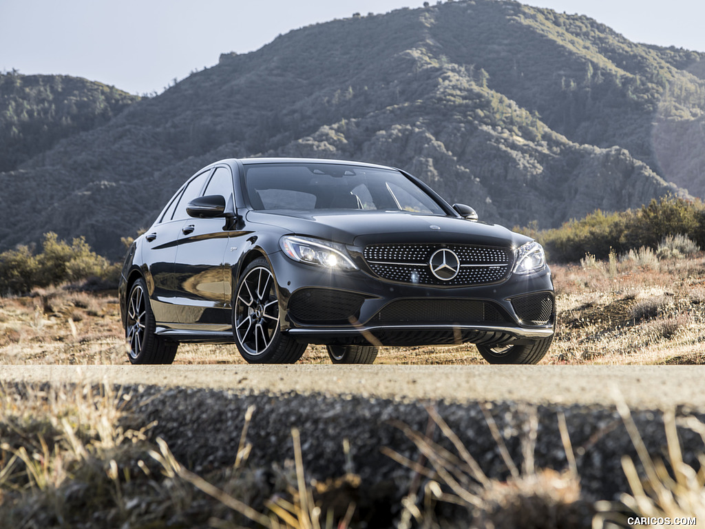 2017 Mercedes-AMG C43 Sedan (US-Spec) - Front Three-Quarter