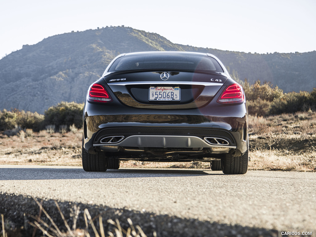 2017 Mercedes-AMG C43 Sedan (US-Spec) - Rear