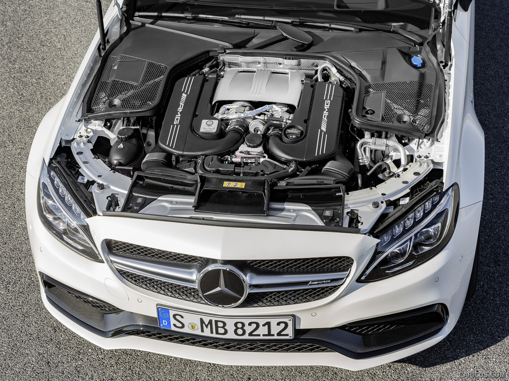 2017 Mercedes-AMG C63 Coupe  - Engine