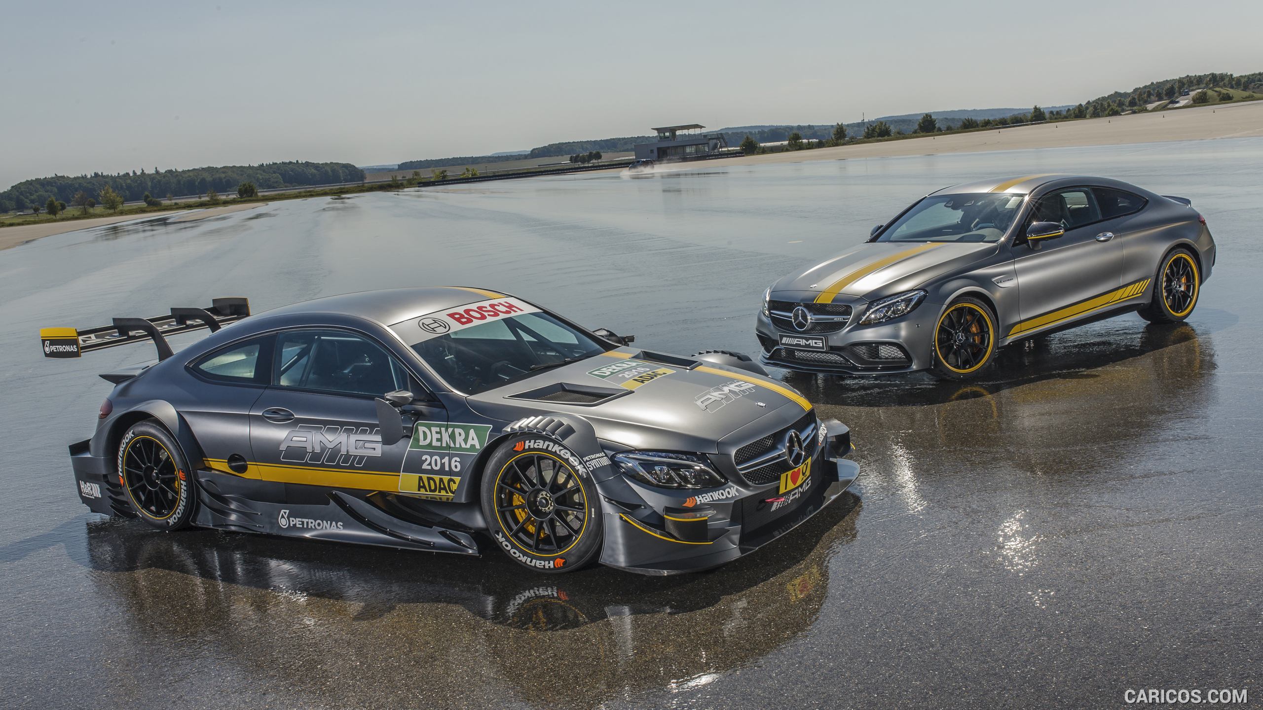 2017 Mercedes-AMG C63 Coupe Edition One and Mercedes-AMG DTM - Front, #9 of 86