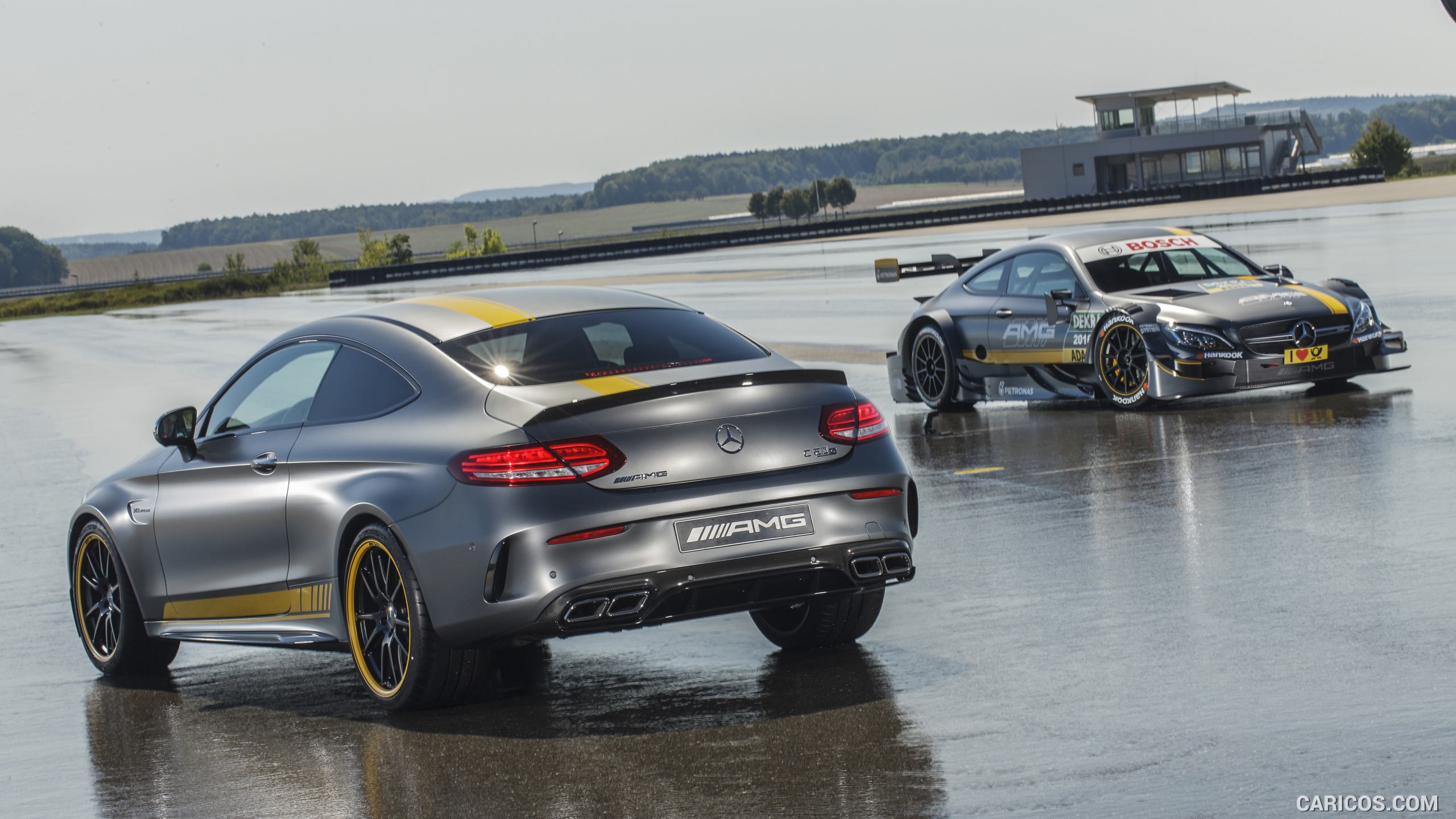 2017 Mercedes-AMG C63 Coupe Edition One and Mercedes-AMG DTM - Rear, #3 of 86