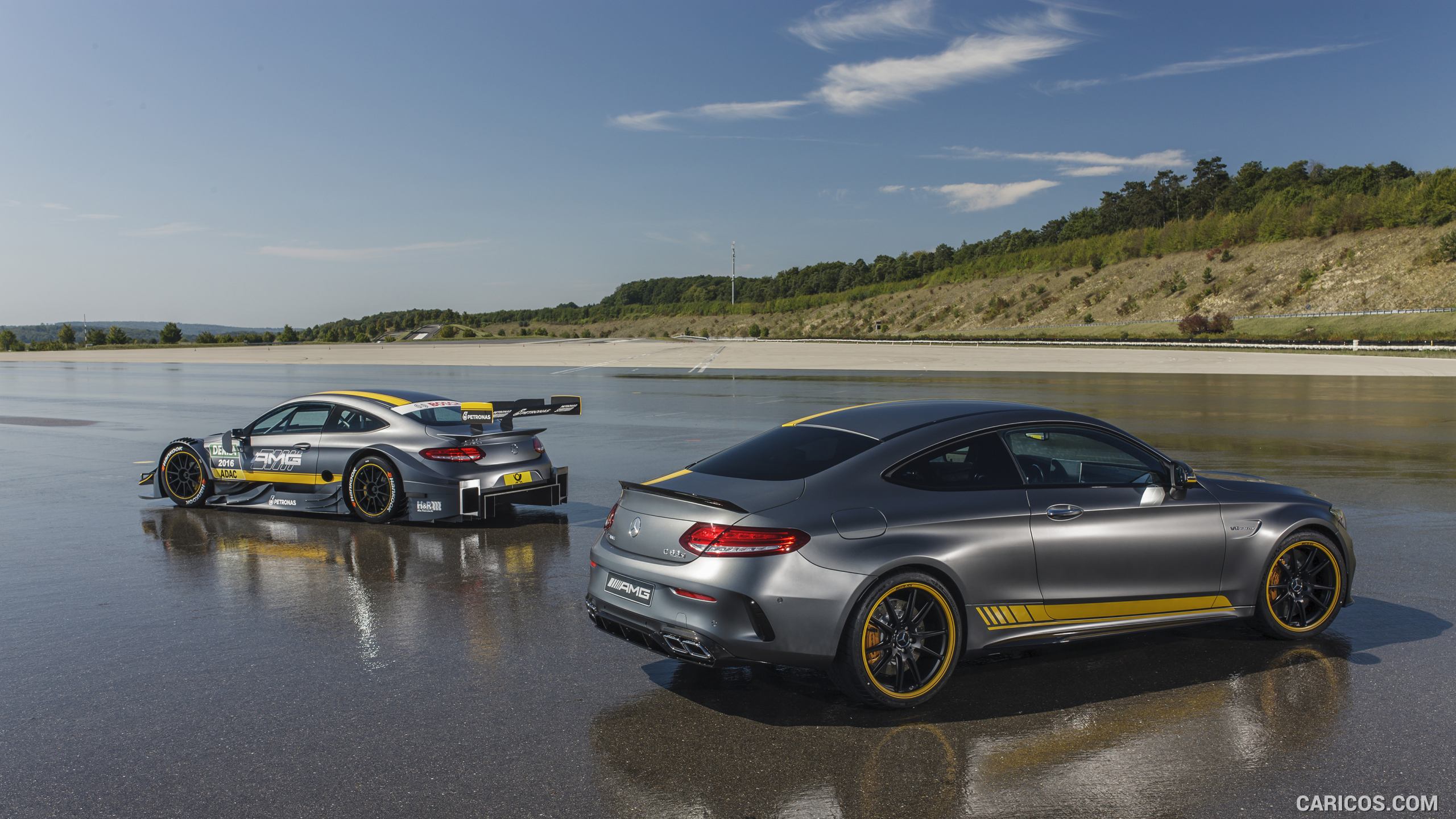 2017 Mercedes-AMG C63 Coupe Edition One and Mercedes-AMG DTM - Side, #8 of 86