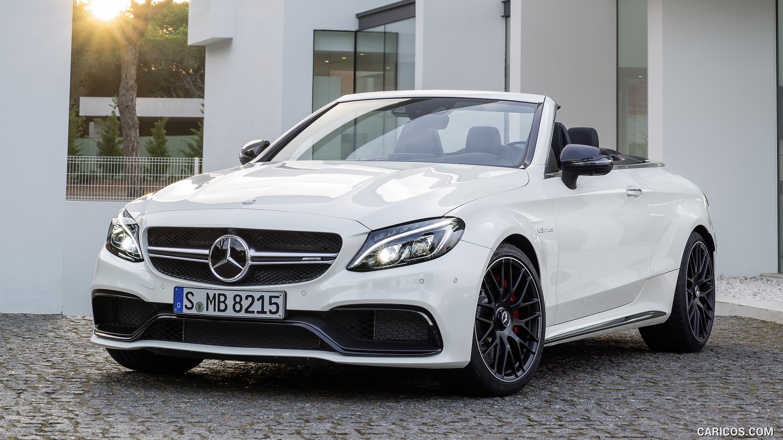2017 Mercedes-AMG C63 S Cabriolet (Chassis: A205, Color: Designo Diamond White Bright) - Front, #15 of 222