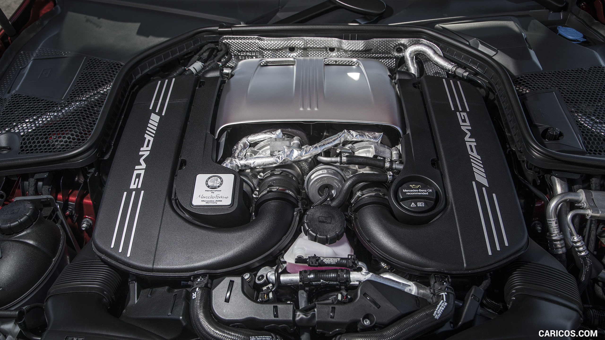 2017 Mercedes-AMG C63 S Cabriolet (US-Spec) - Engine, #222 of 222