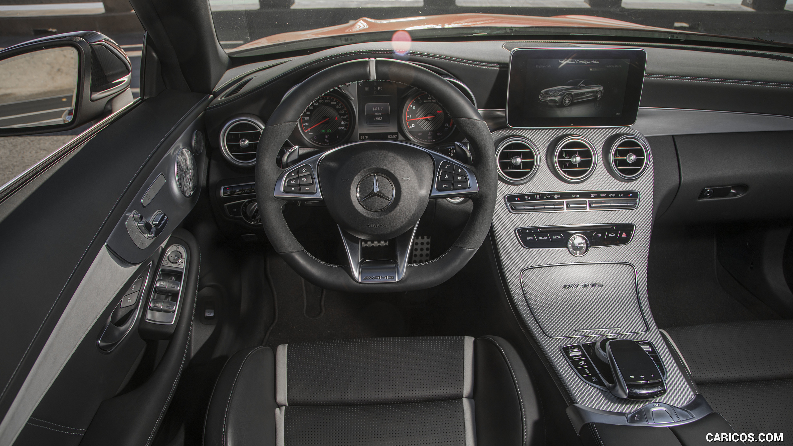 2017 Mercedes-AMG C63 S Cabriolet (US-Spec) - Interior, Cockpit, #212 of 222