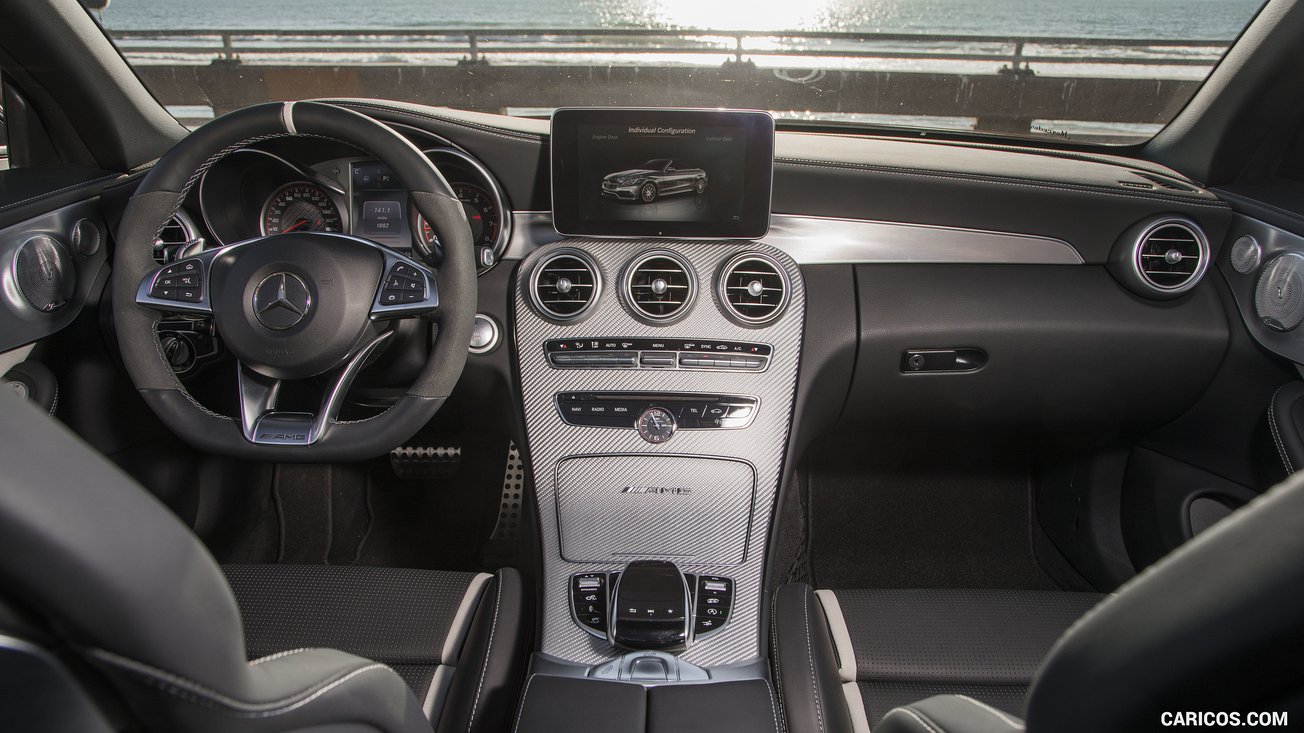 2017 Mercedes-AMG C63 S Cabriolet (US-Spec) - Interior, Cockpit, #213 of 222
