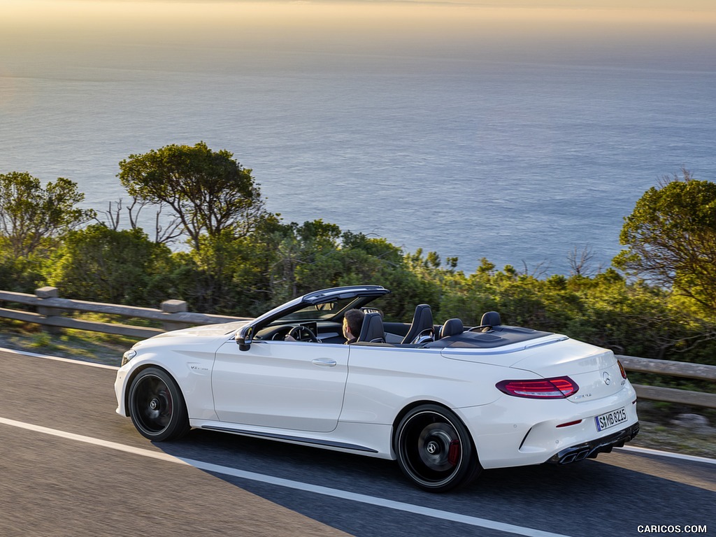 2017 Mercedes-AMG C63 S Cabriolet (Chassis: A205, Color: Designo Diamond White Bright) - Side